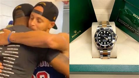 steph curry gives rolex watches|Stephen Curry gifts Draymond Green, Andre Iguodala engraved .